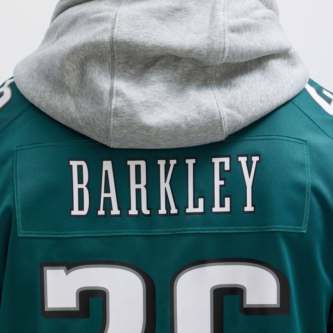 Saquon Barkley Philadelphia Eagles Nike Alternate Game Jersey -  Black