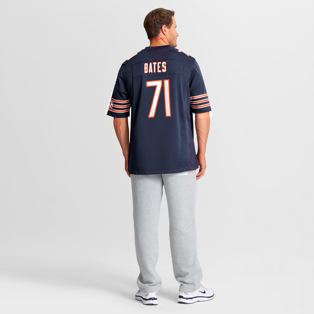 Ryan Bates Chicago Bears Nike  Game Jersey -  Navy