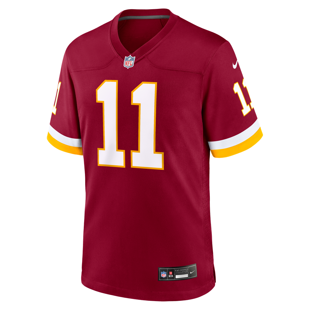 Luke McCaffrey Washington Commanders Nike Hail Raiser Alternate Game Jersey - Black