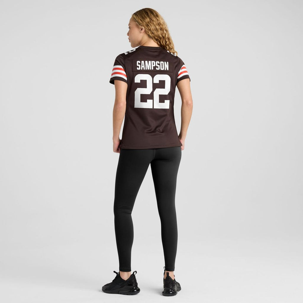 Dylan Sampson Cleveland Browns Nike Women's Team Game Jersey -  Brown
