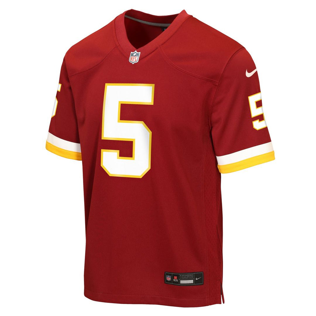 Jayden Daniels Washington Commanders Nike Youth Game Jersey - Burgundy