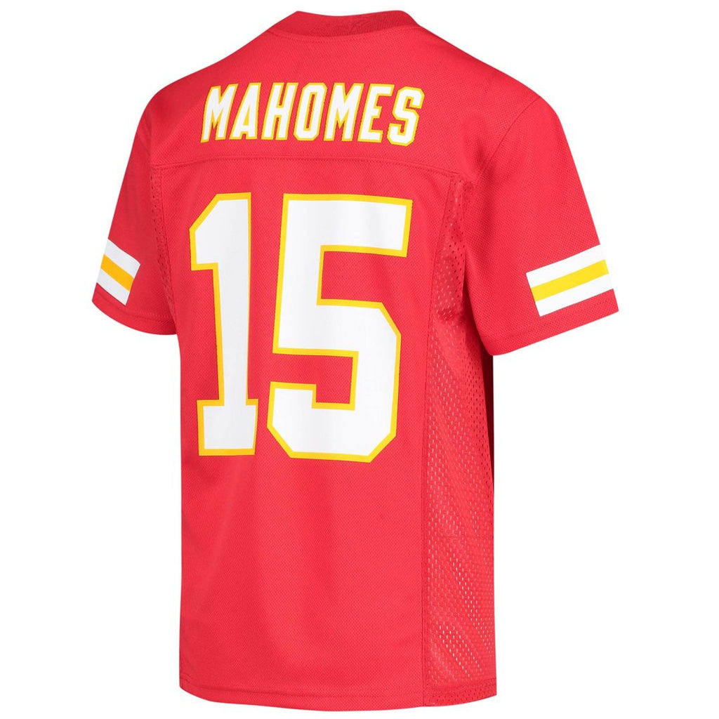 Patrick Mahomes Kansas City Chiefs Youth Replica Player Jersey - Red