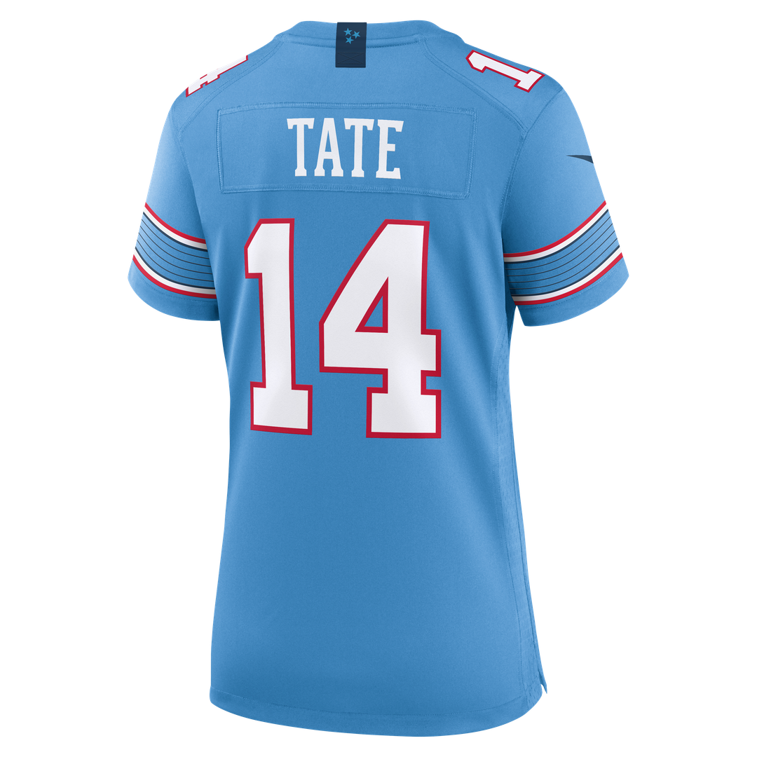 Carnell Tate Tennessee Titans Nike Women's Team Game Jersey - Light Blue