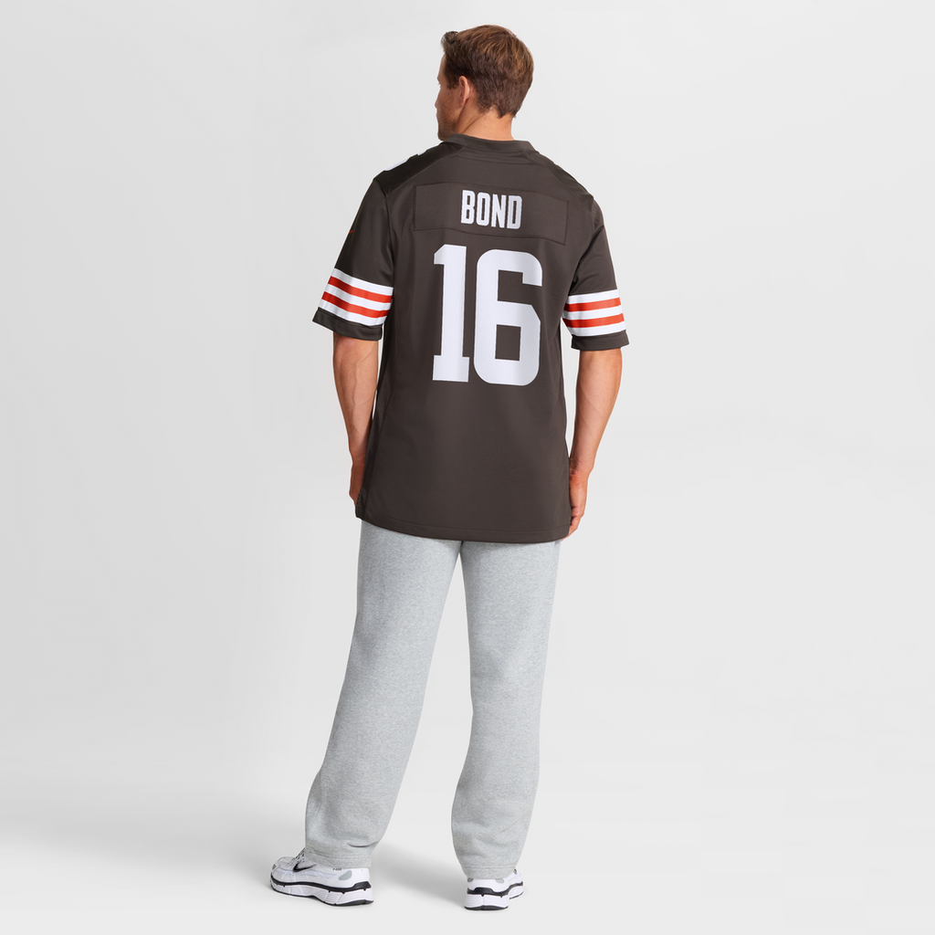Isaiah Bond Cleveland Browns Nike Team Game Jersey -  Brown