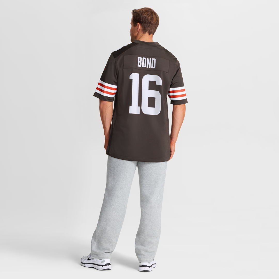 Isaiah Bond Cleveland Browns Nike Team Game Jersey -  Brown