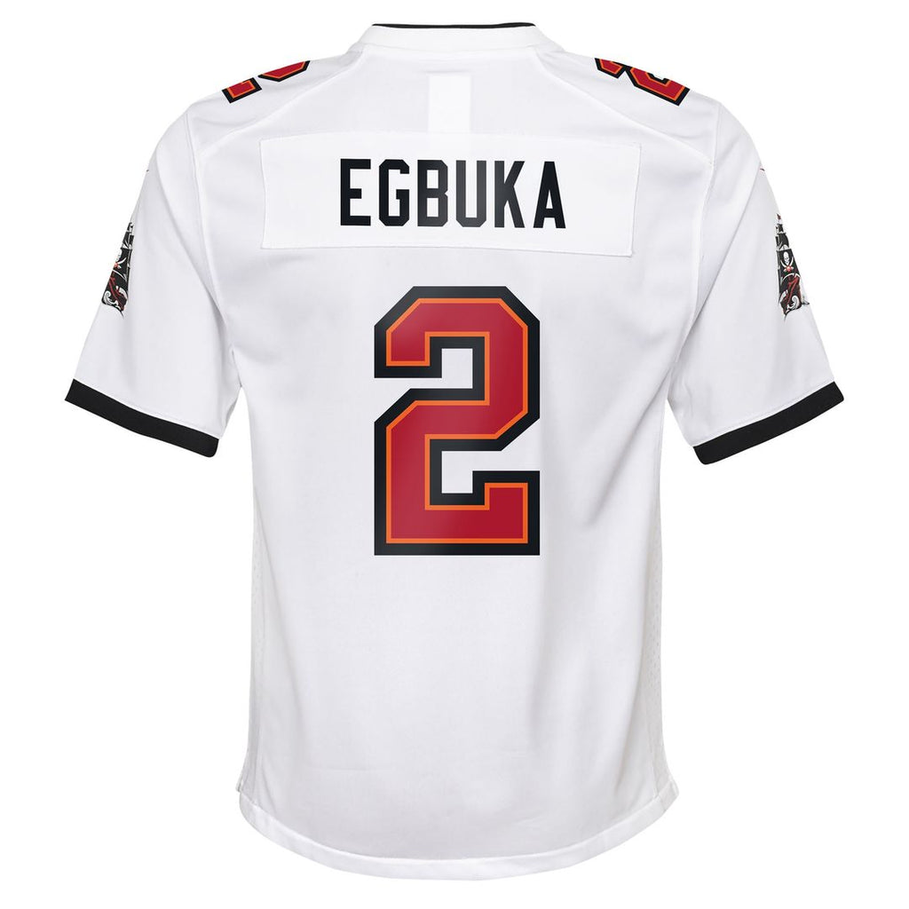 Emeka Egbuka Tampa Bay Buccaneers Nike Youth Team Game Jersey - Red
