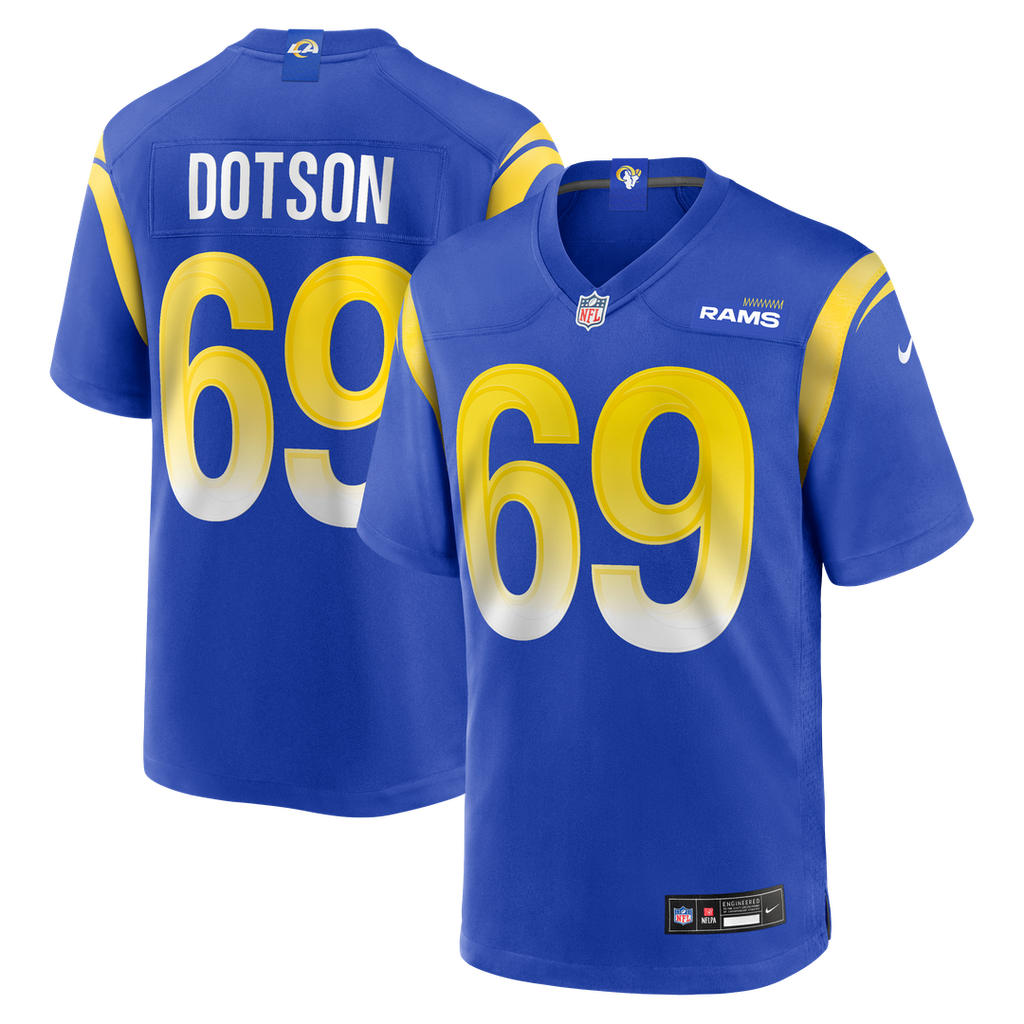 Kevin Dotson Los Angeles Rams Nike  Game Jersey -  Royal