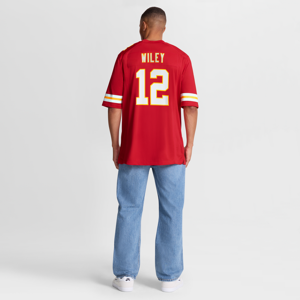 Jared Wiley Kansas City Chiefs Nike  Game Jersey -  Red