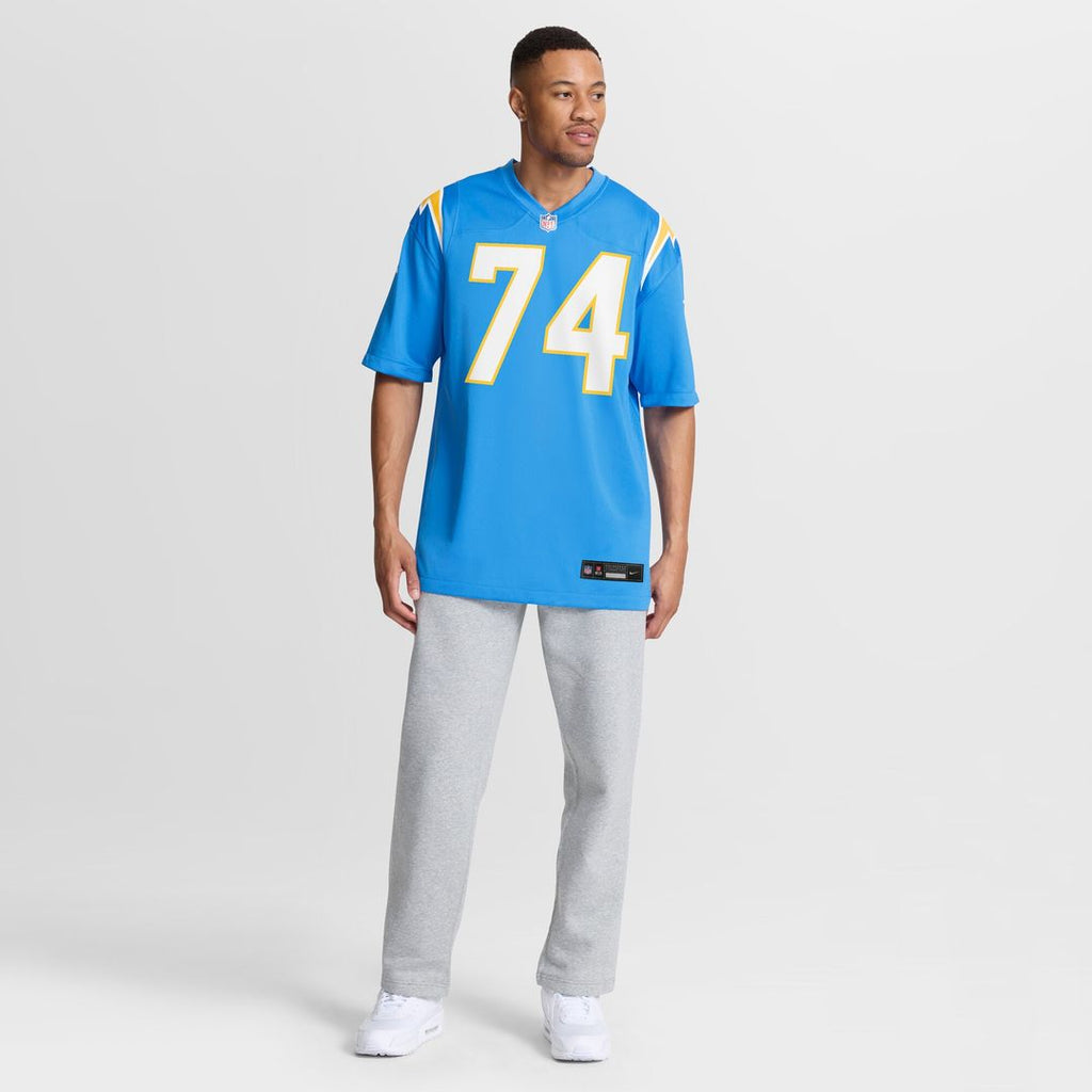 Kayode Awosika Los Angeles Chargers Nike Team Game Jersey -  Powder Blue