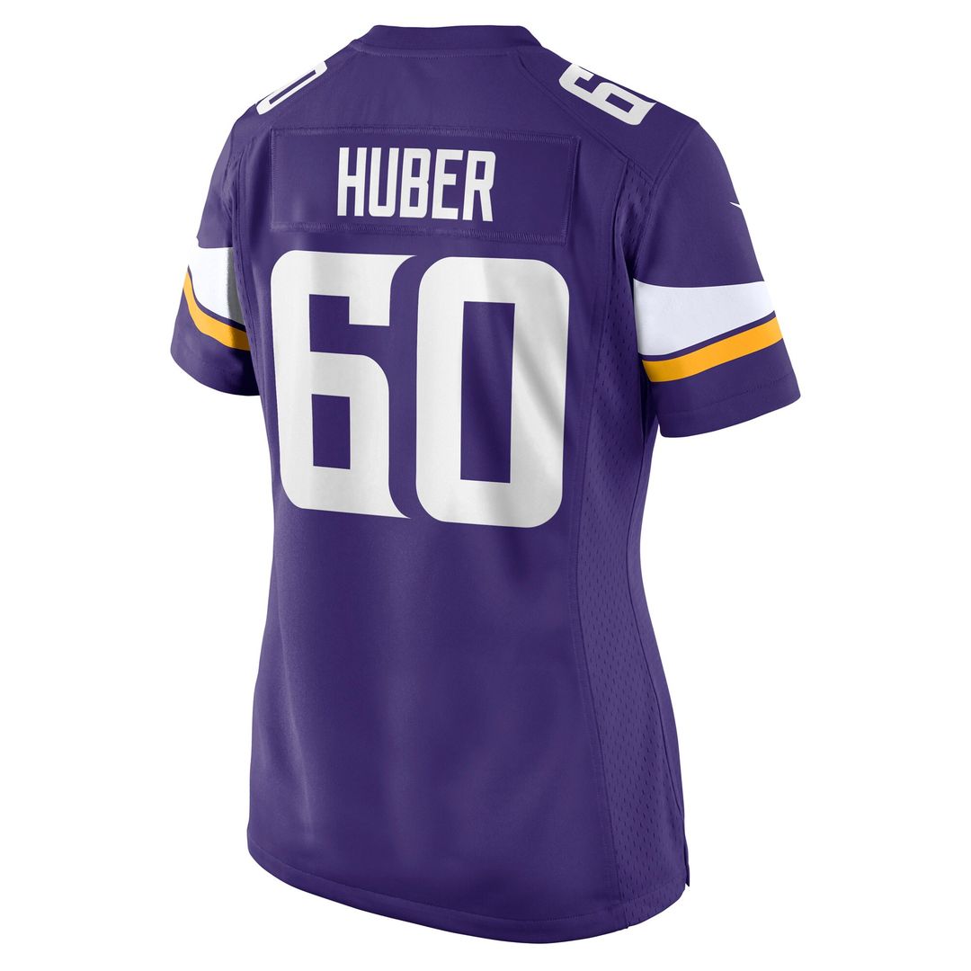 Joe Huber Minnesota Vikings Nike Women's Team Game Jersey -  Purple
