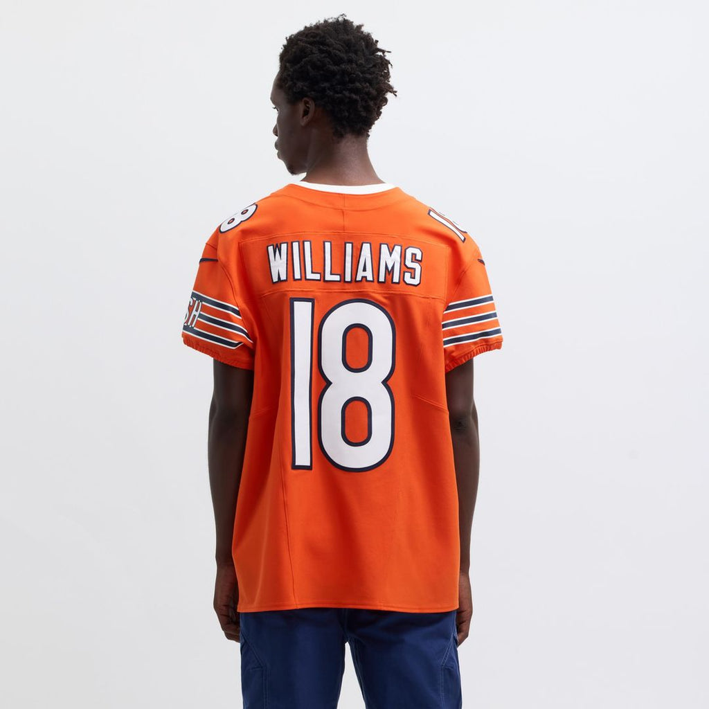 Caleb Williams Chicago Bears Nike Alternate Vapor F.U.S.E. Elite Jersey - Orange
