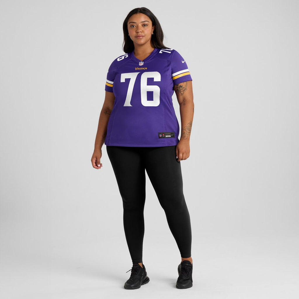Will Fries Minnesota Vikings Nike Women's Team Game Jersey -  Purple
