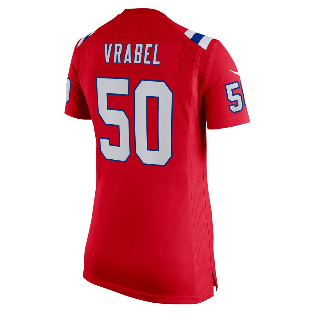 Mike Vrabel New England Patriots Nike Women's Game Retired Player Jersey - Navy