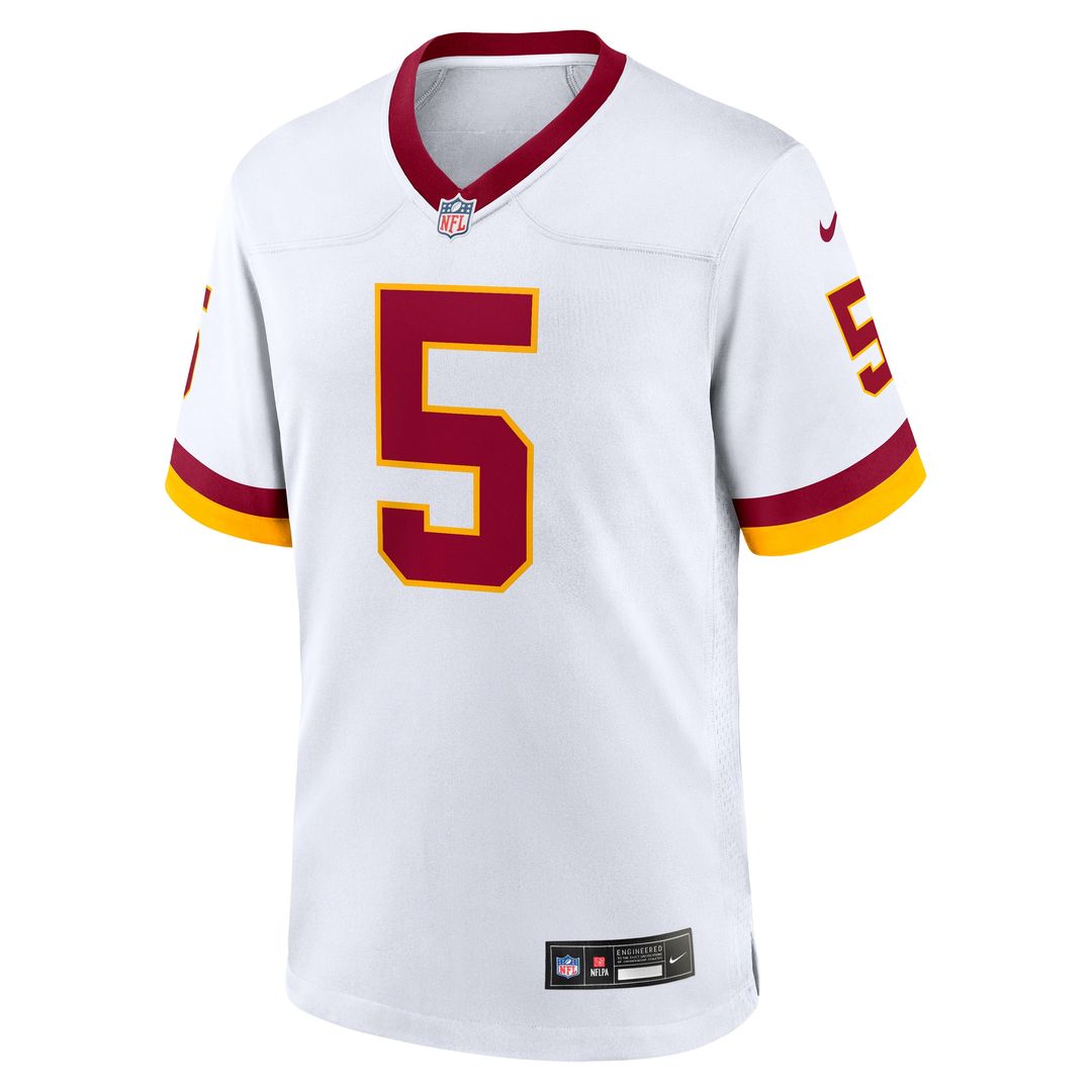 Hail Raiser Jayden Daniels Washington Commanders Nike Alternate Game Jersey - Black
