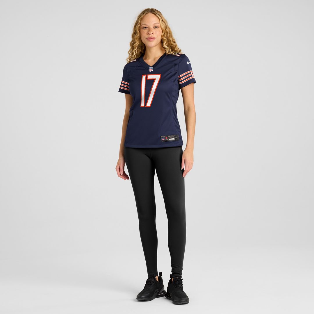 Tyson Bagent Chicago Bears Nike Women's  Game Jersey -  Navy