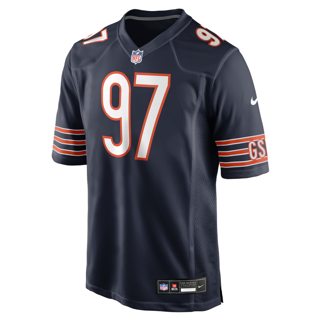 James Lynch Chicago Bears Nike Team Game Jersey -  Navy