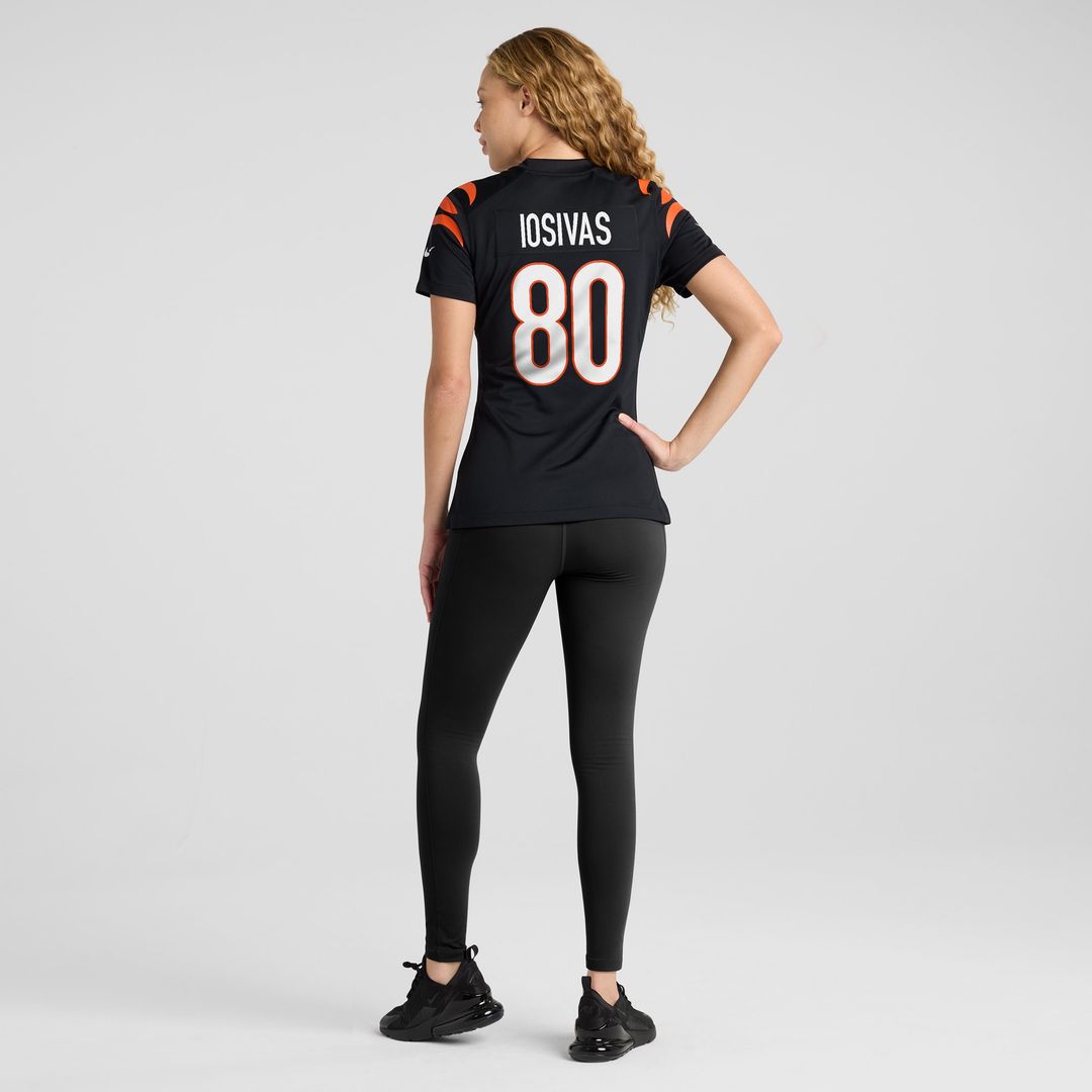 Andrei Iosivas Cincinnati Bengals Nike Women's Team Game Jersey -  Black
