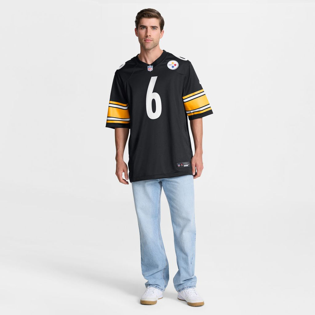 Patrick Queen Pittsburgh Steelers Nike Alternate 1933 Throwback Game Jersey - Gold
