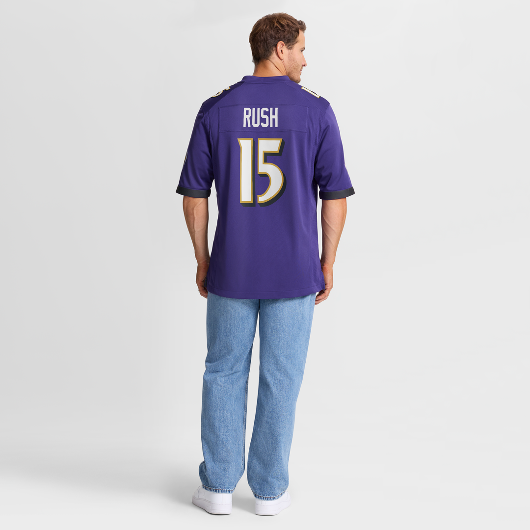 Cooper Rush Baltimore Ravens Nike Team Game Jersey -  Purple