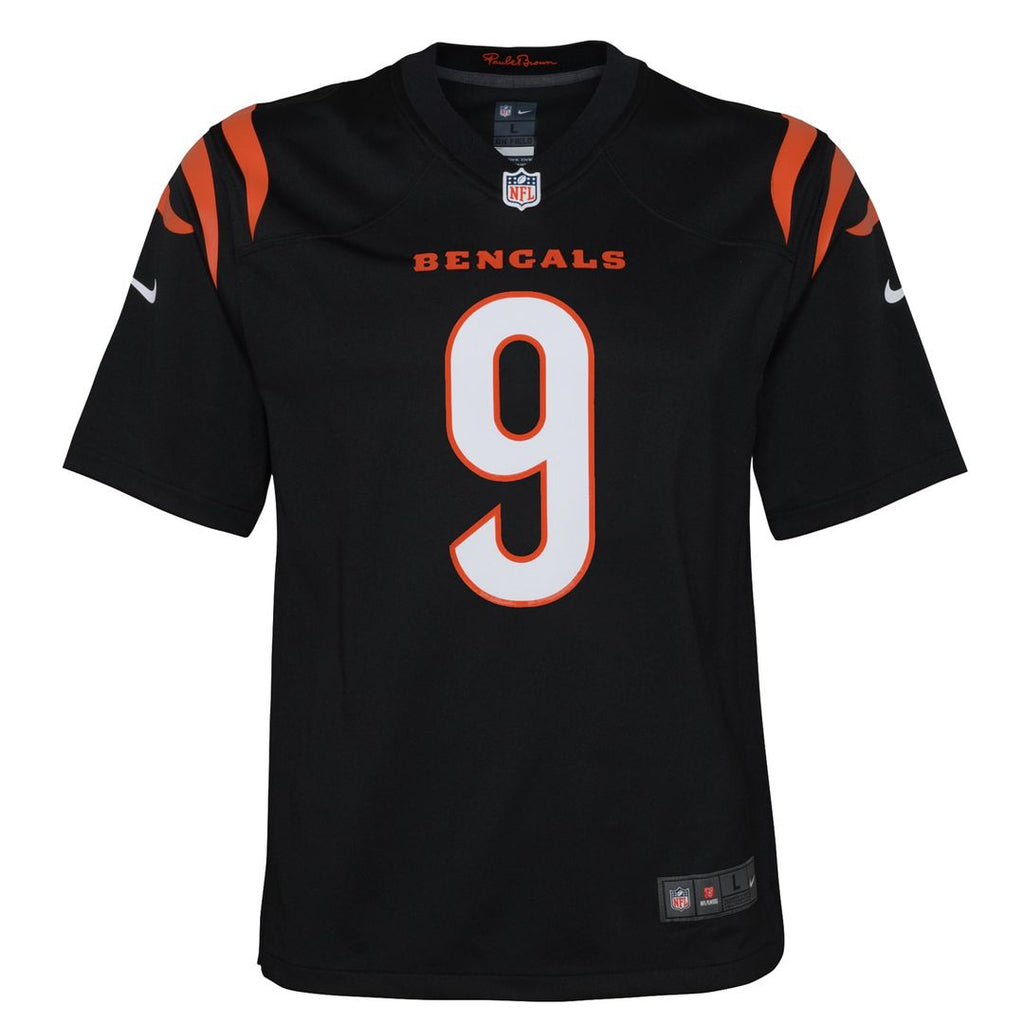 Joe Burrow Cincinnati Bengals Nike Youth Game Jersey - Orange