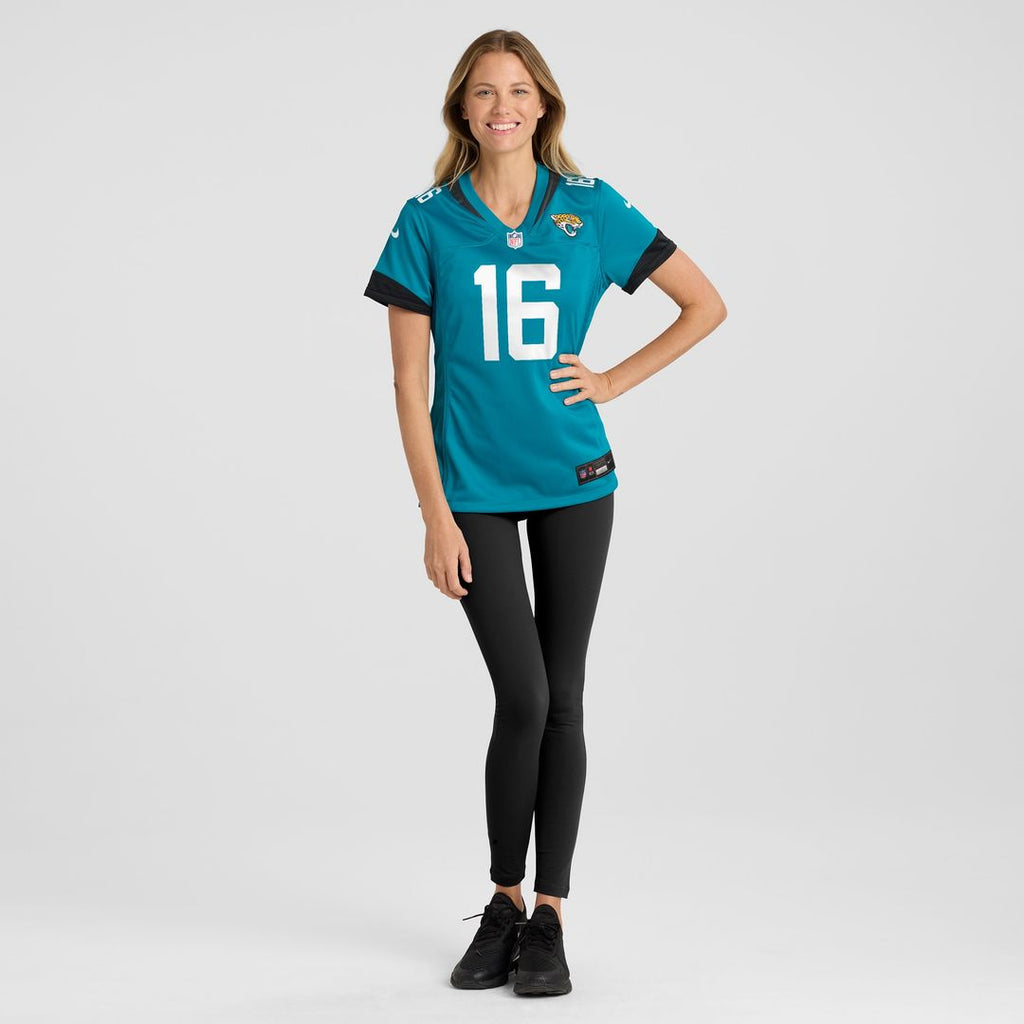 Trevor Lawrence Jacksonville Jaguars Nike Women's Game Jersey - White