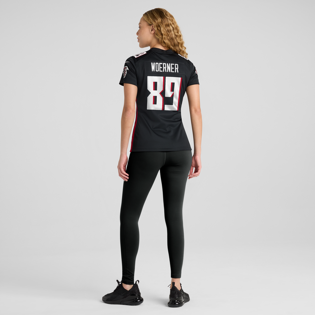 Charlie Woerner Atlanta Falcons Nike Women's  Game Jersey -  Black