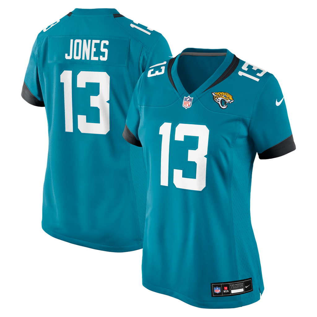 Tim Jones Jacksonville Jaguars Nike Women's Team Game Jersey -  Teal