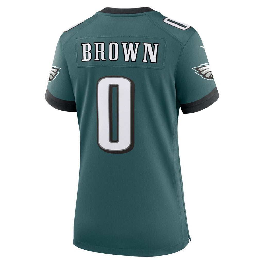 Marquise Brown Philadelphia Eagles Nike Women's Team Game Jersey -  Midnight Green