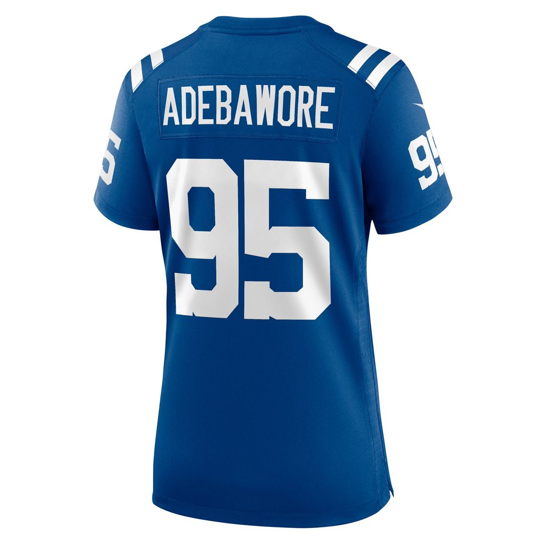 Adetomiwa Adebawore Indianapolis Colts Nike Women's Team Game Jersey -  Royal