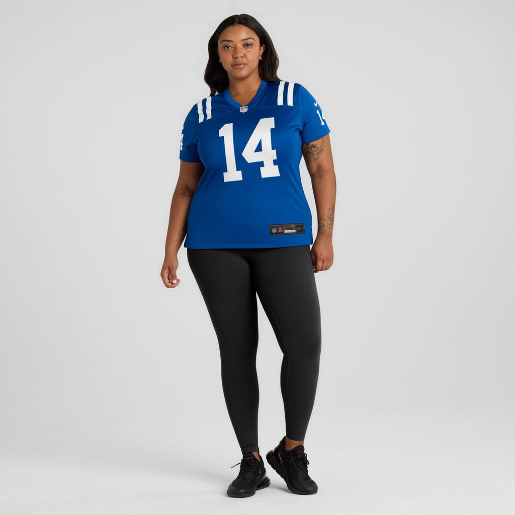 Alec Pierce Indianapolis Colts Nike Women's Player Game Jersey - Royal