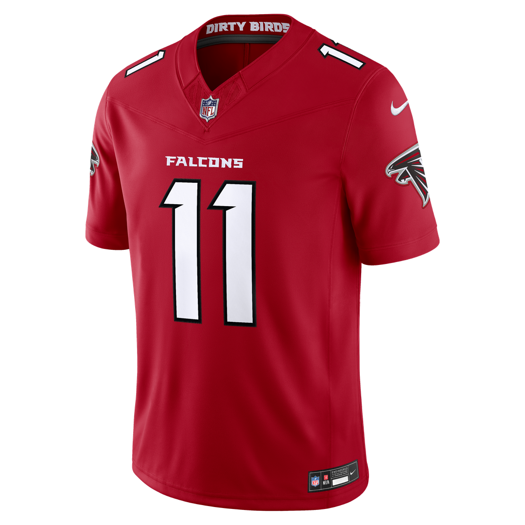 Jalon Walker Atlanta Falcons Nike Vapor F.U.S.E. Stitched Limited Jersey - Red