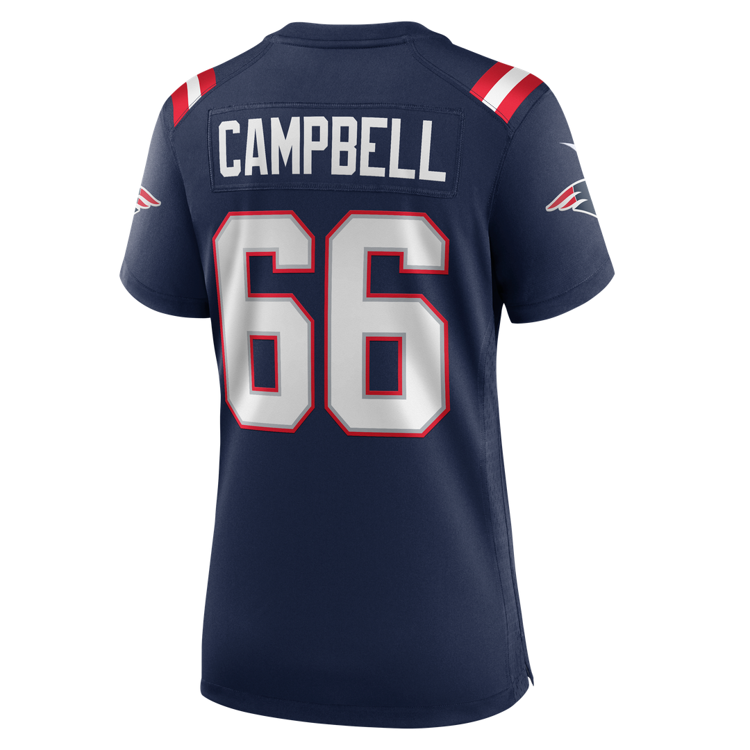 Will Campbell New England Patriots Nike Women's Team Game Jersey -  Navy