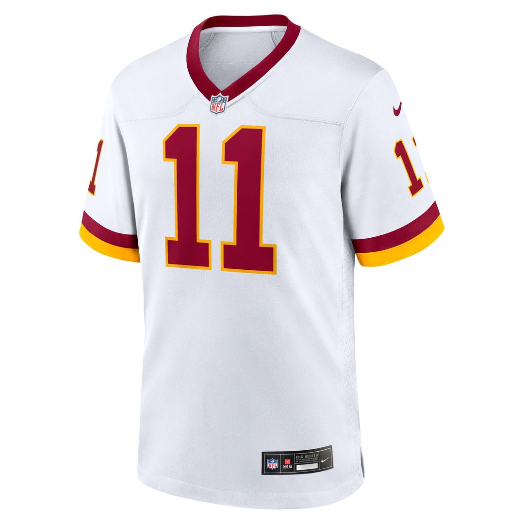 Luke McCaffrey Washington Commanders Nike Hail Raiser Alternate Game Jersey - Black