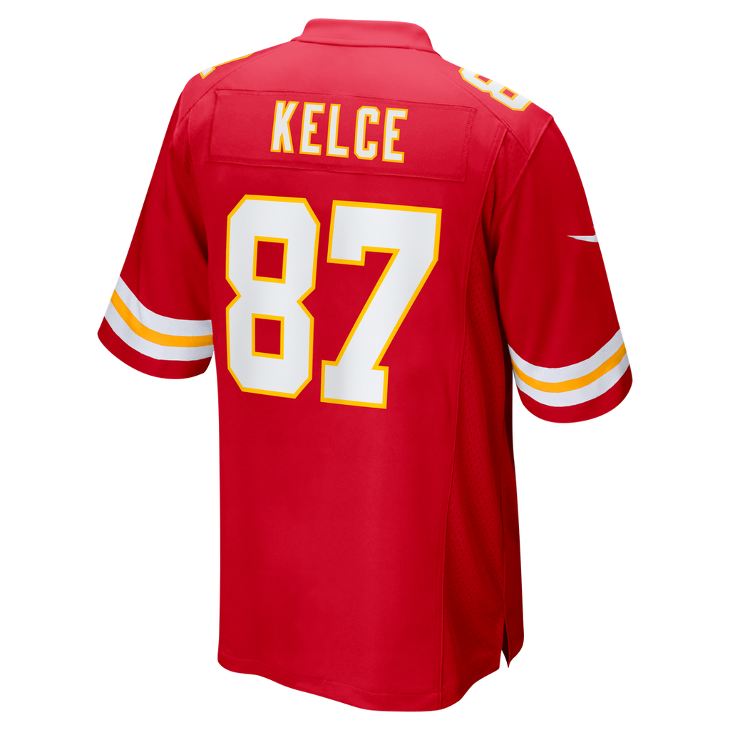 Travis Kelce Kansas City Chiefs Nike Game Jersey - Red