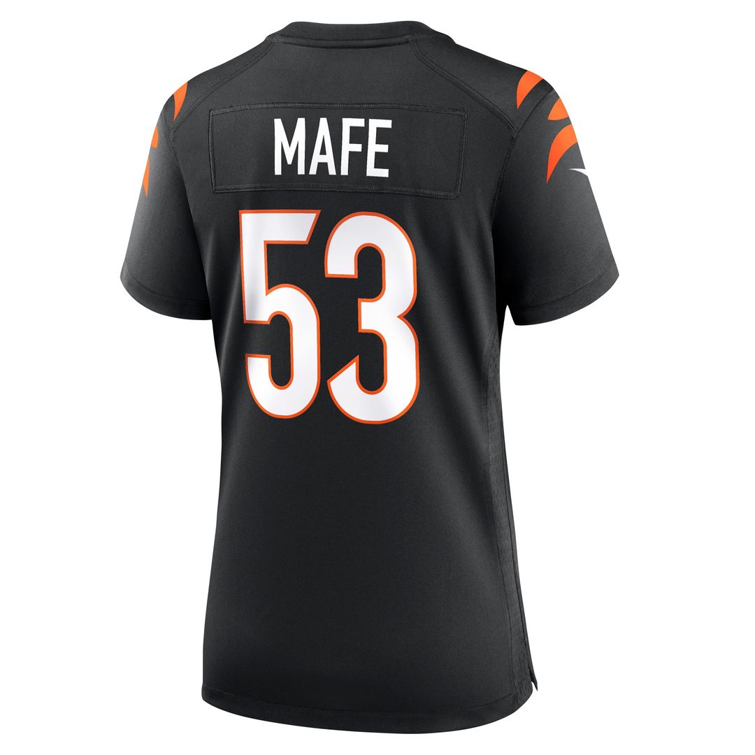 Boye Mafe Cincinnati Bengals Nike Women's Team Game Jersey -  Black