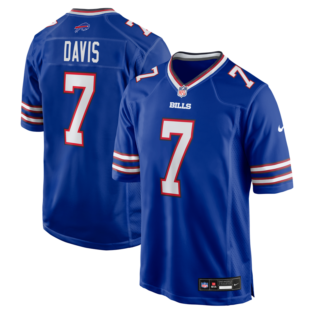 Ray Davis Buffalo Bills Nike Team Game Jersey -  Royal