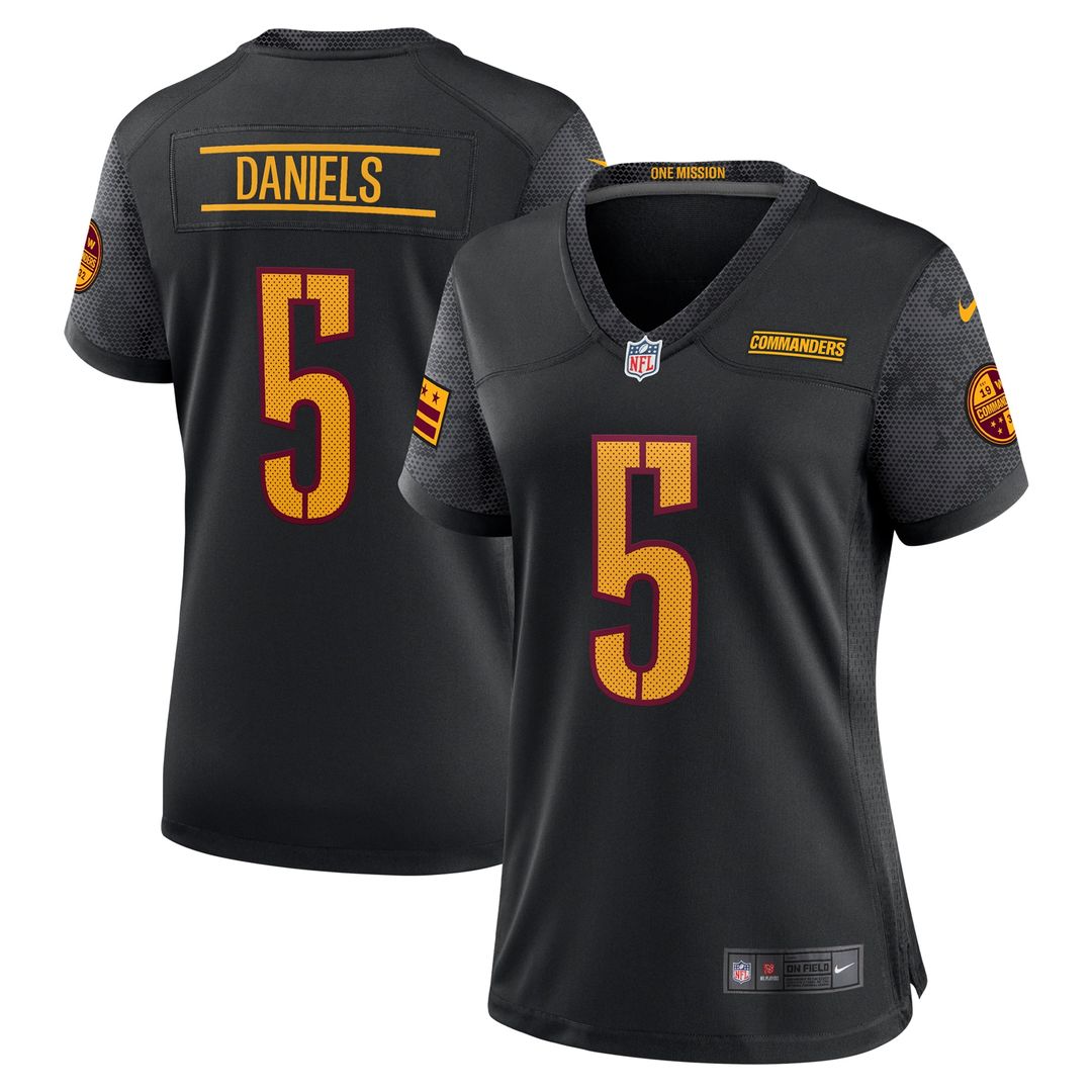 Jayden Daniels Washington Commanders Nike Women's Game Jersey -  White