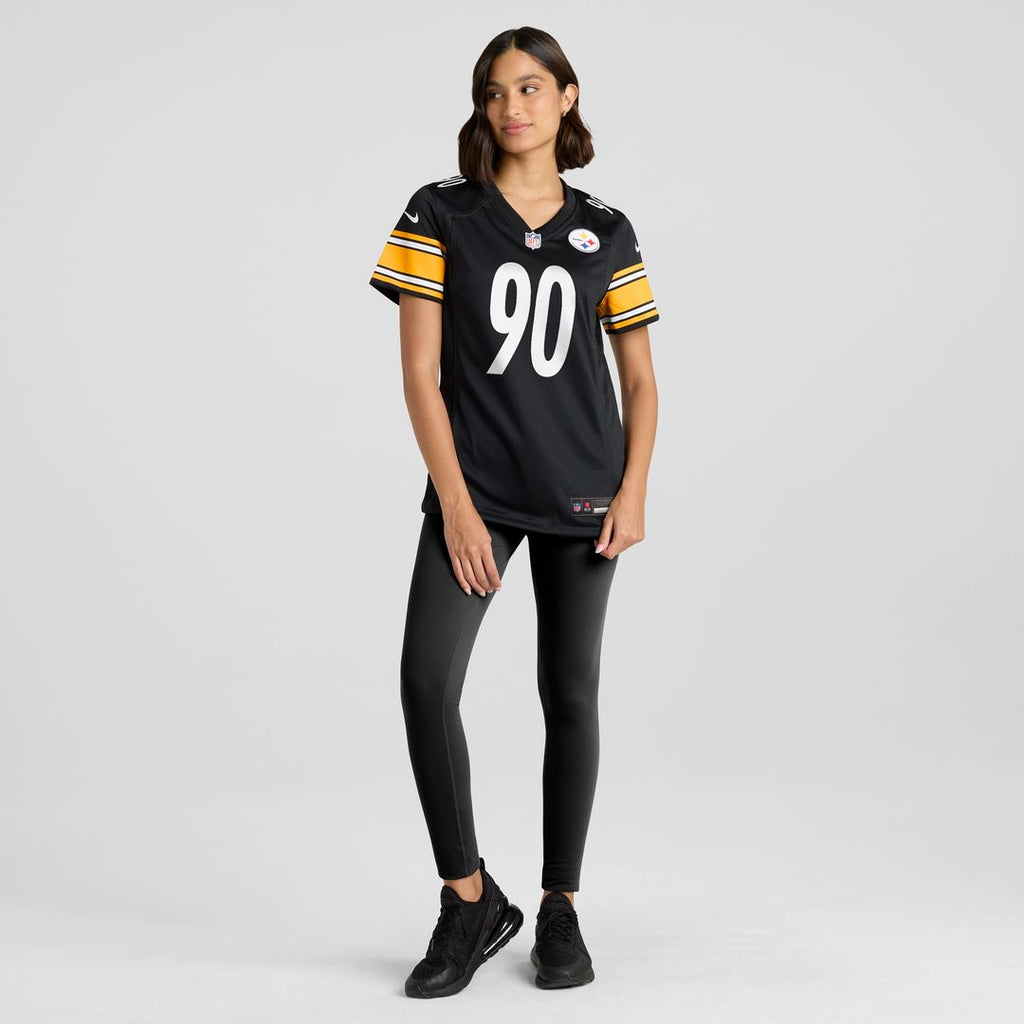 T.J. Watt Pittsburgh Steelers Nike Women's Game Jersey - Black