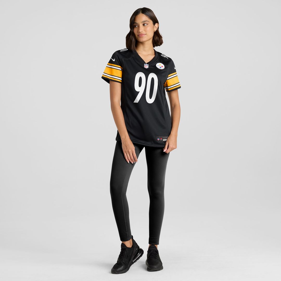T.J. Watt Pittsburgh Steelers Nike Women's Game Jersey - Black