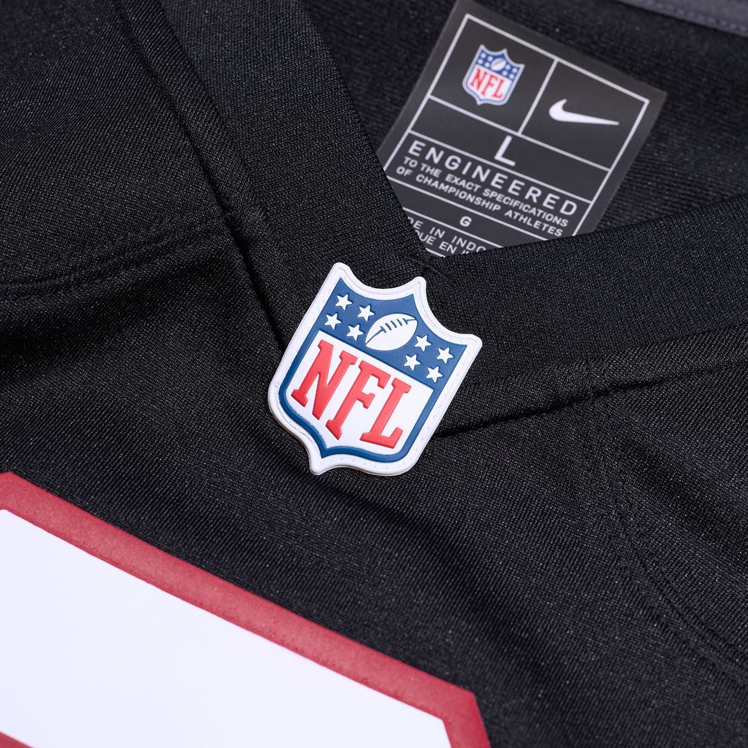 Bijan Robinson Atlanta Falcons Nike  Throwback Game Jersey - Black