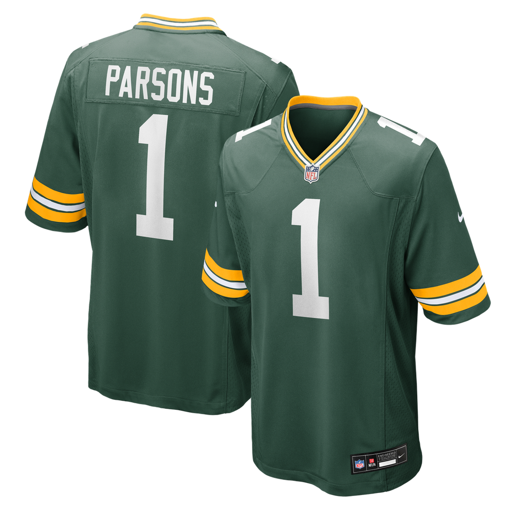 Micah Parsons Green Bay Packers Nike Game Player Jersey - Green