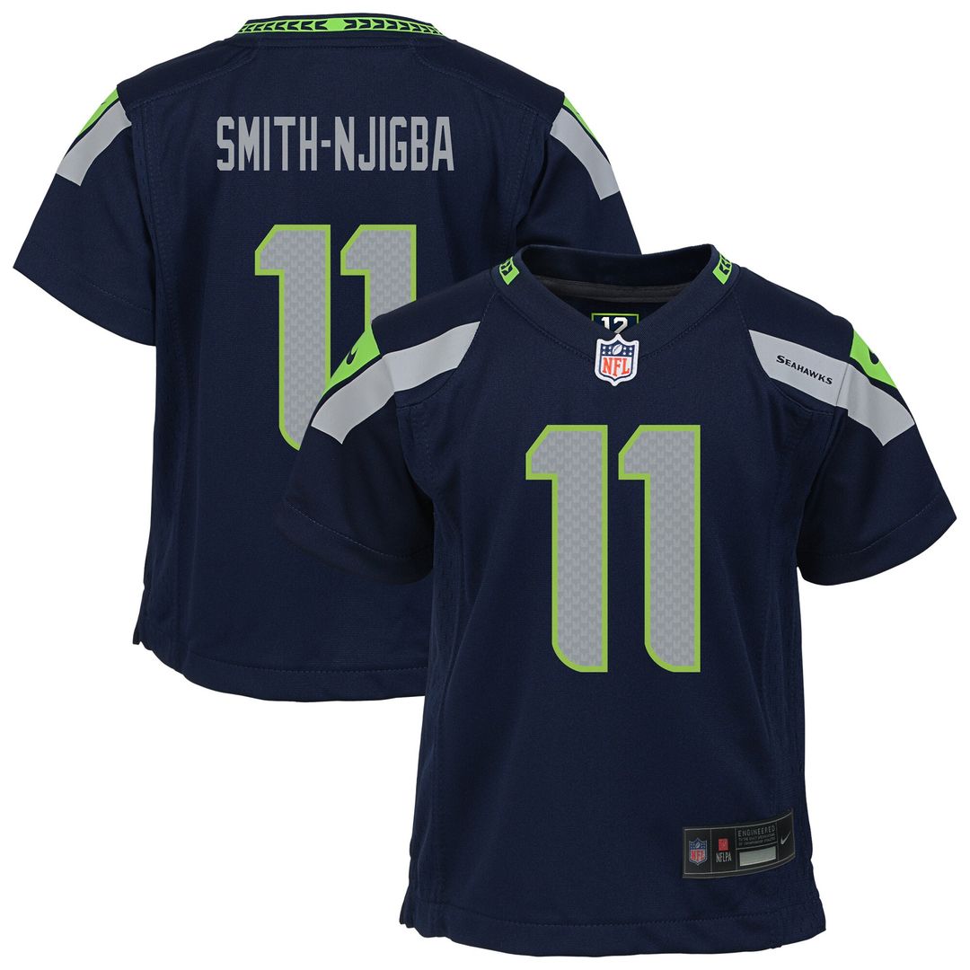 Jaxon Smith-Njigba Seattle Seahawks Nike Preschool Game Jersey - College Navy