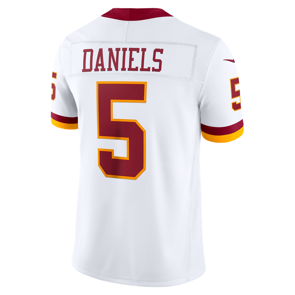 Jayden Daniels Washington Commanders Nike Vapor F.U.S.E. Stitched Limited Jersey - Burgundy