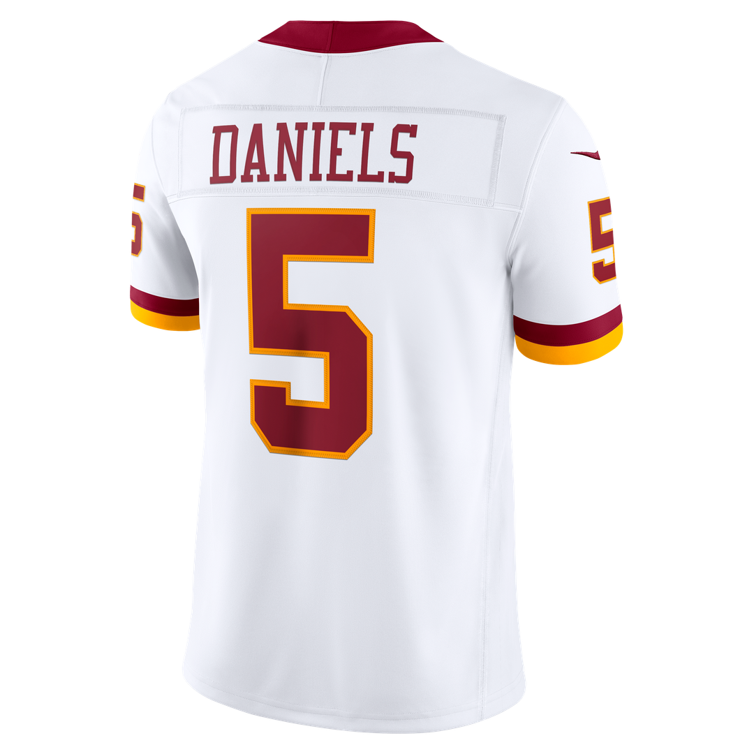 Jayden Daniels Washington Commanders Nike Vapor F.U.S.E. Stitched Limited Jersey - Burgundy