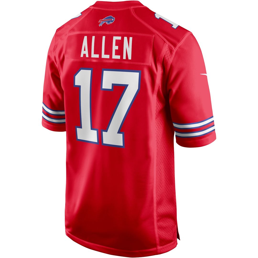Josh Allen Buffalo Bills Nike Game Player Jersey - White