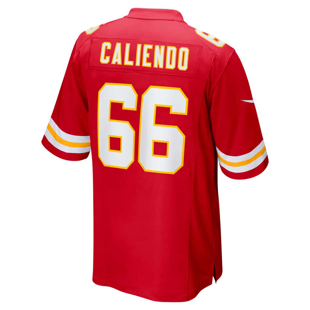 Mike Caliendo Kansas City Chiefs Nike Game Player Jersey - Red