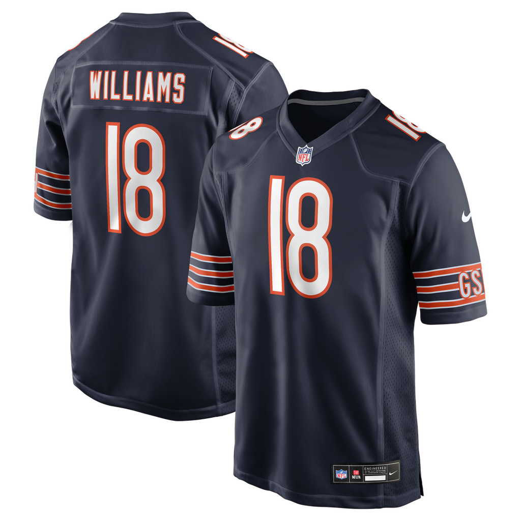 Caleb Williams Chicago Bears Nike  Player Game Jersey - Navy