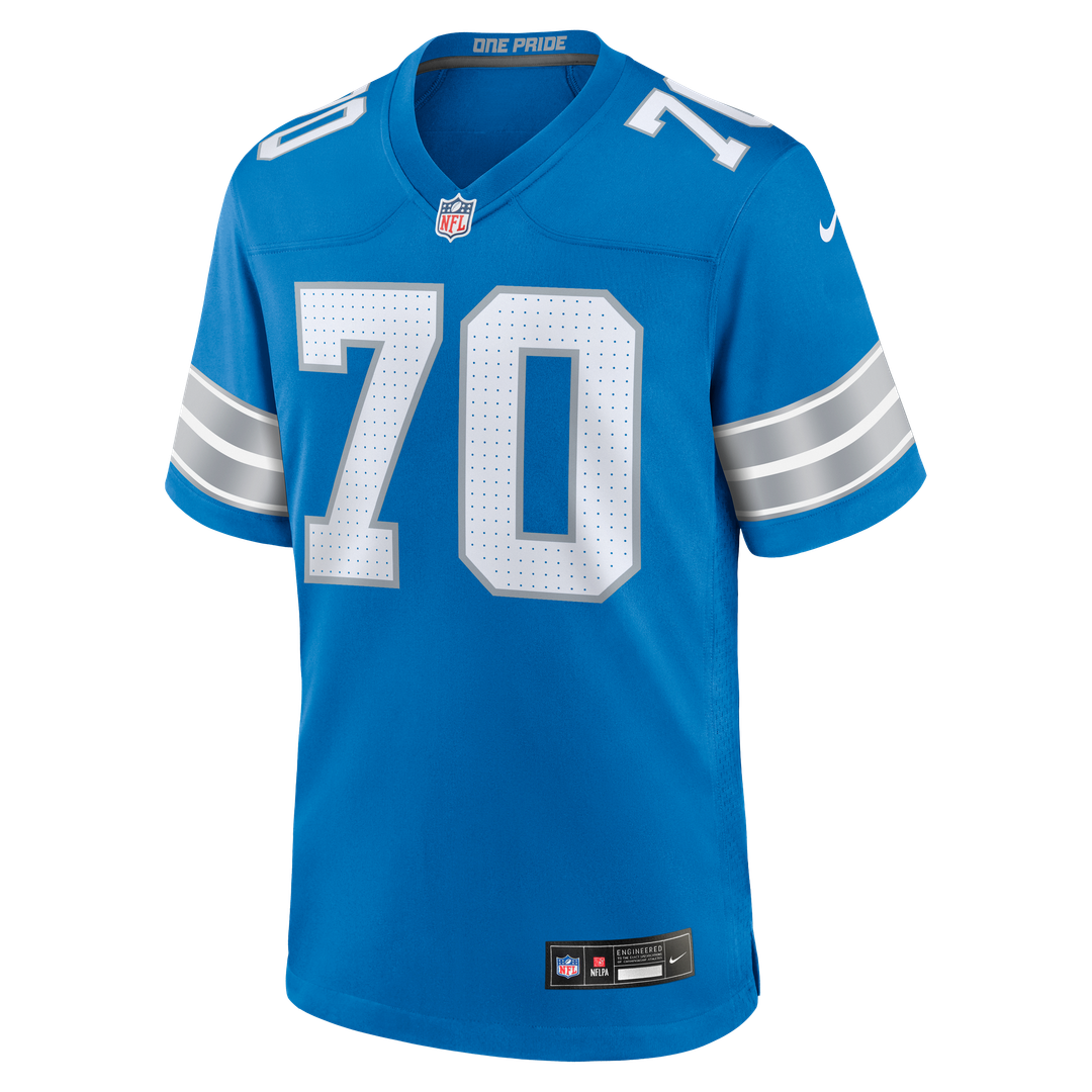 Juice Scruggs Detroit Lions Nike Team Game Jersey -  Blue