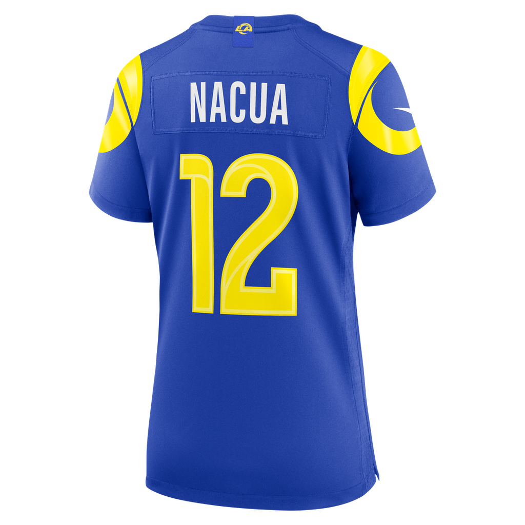 Puka Nacua Los Angeles Rams Nike Women's Game Jersey - Royal