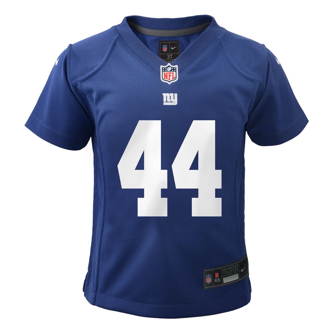 Cam Skattebo New York Giants Nike Toddler Team Game Jersey - Royal
